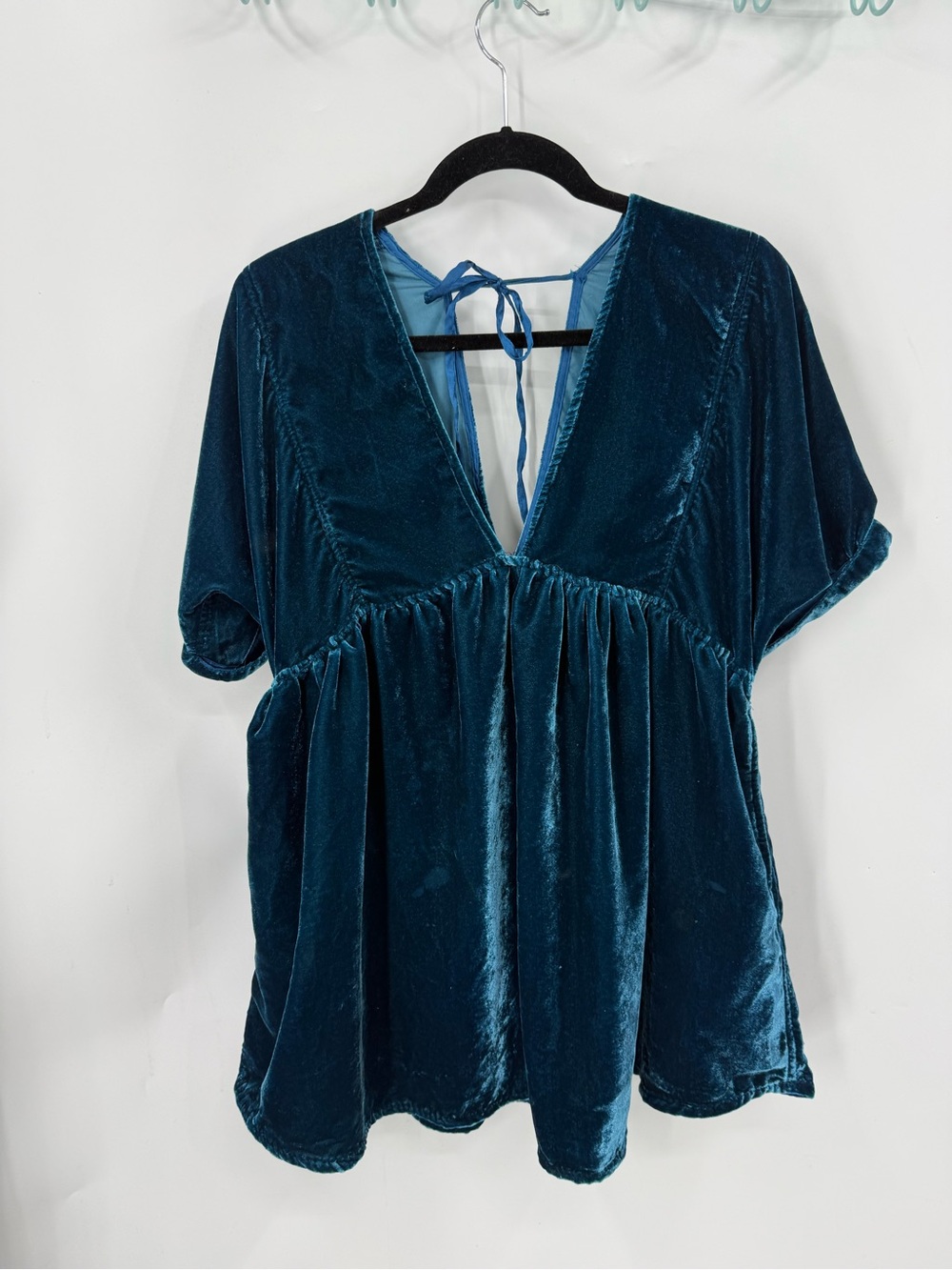 Free people Portia Velvet Mini Dress S - Picture 13 of 14